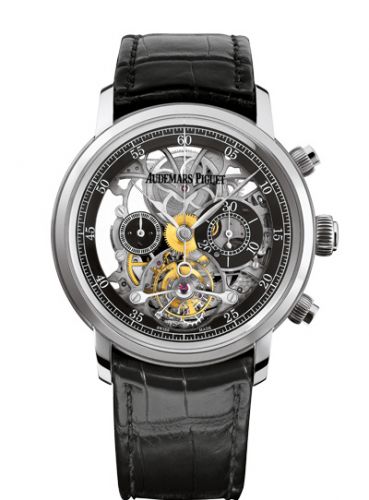 Jules Audemars 26346 Tourbillon Chronograph Openworked White Gold Boutique d'Occasion