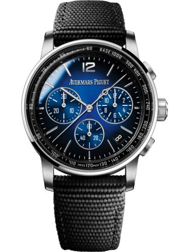 CODE 11.59 Chronograph Selfwinding White Gold / Blue Gradient d'Occasion