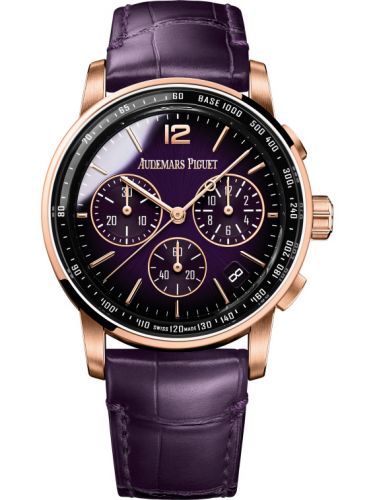 CODE 11.59 Chronograph Selfwinding Pink Gold / Purple d'Occasion