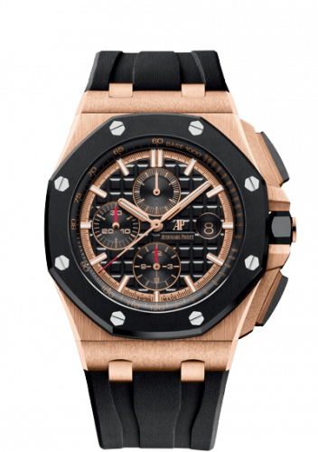 Royal Oak Offshore 42 Pink Gold / Ceramic / Black / Rubber