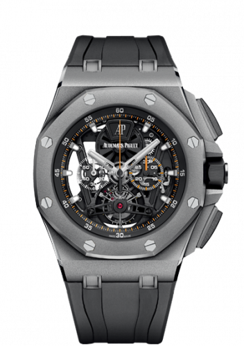 Royal Oak Offshore Tourbillon Chronograph Openworked Titanium / Rubber