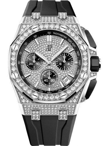 Royal Oak Offshore 43 White Gold - Diamond / Diamond