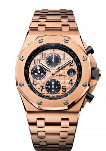 Royal Oak Offshore 26470 Pink Gold / Pink Gold / Bracelet