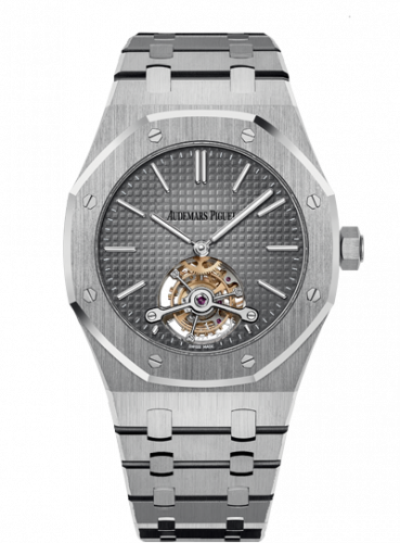 Royal Oak Ultra Thin Tourbillon Platinum / Grey