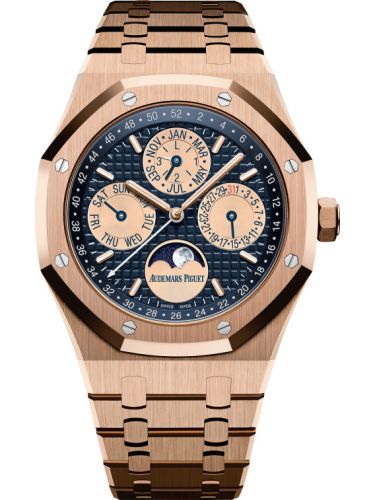 Royal Oak Perpetual Calendar 41 Pink Gold / One Night for One Drop