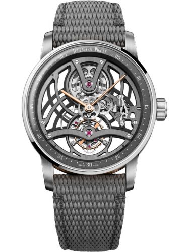 CODE 11.59 Tourbillon Openworked White Gold / Pink Gold / Grey d'Occasion