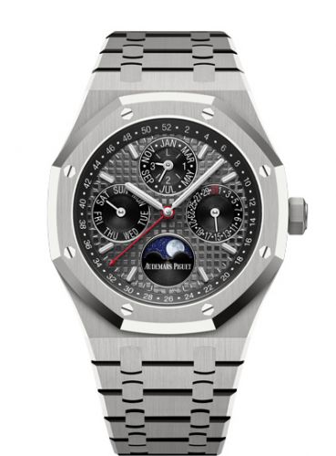Royal Oak Perpetual Calendar 41 Titanium / Grey / China