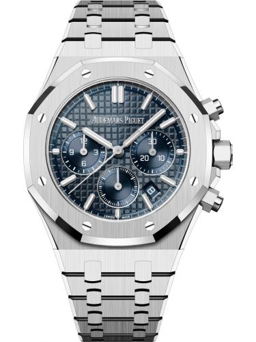 Royal Oak Chronograph 38 Stainless Steel / Blue