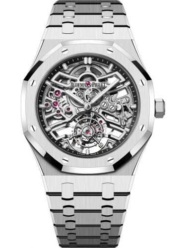 Royal Oak Self-Winding Flying Tourbillon Openworked Stainless Steel d'Occasion