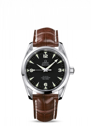 Seamaster Aqua Terra 150M Co-Axial 36.2 Railmaster / Brown Alligator