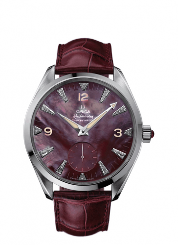 Seamaster Aqua Terra 150M Hand Wound 49.2 Railmaster Stainless Steel / Red MOP