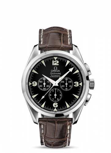 Seamaster Aqua Terra 150M Automatic 42.2 Railmaster Chronograph / Brown Alligator