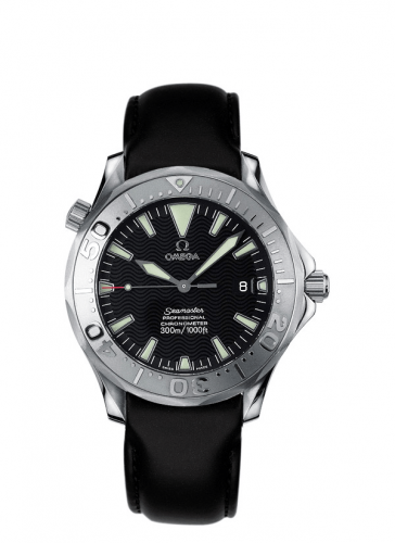 Seamaster Diver 300M Automatic 41 Stainless Steel / White Gold / Black / Leather