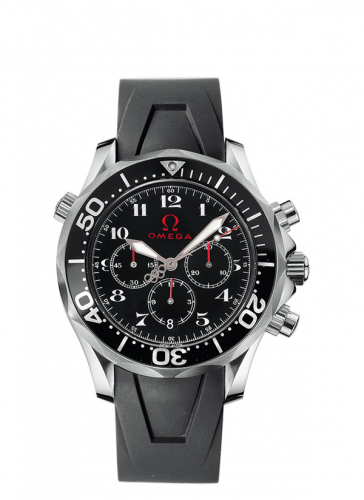 Seamaster Diver 300M Automatic 41.5 Chronograph Stainless Steel / Black / Rubber / Olympic Timeless