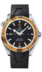 Seamaster Planet Ocean 600M Co-Axial 45.5 Stainless / Orange / Rubber