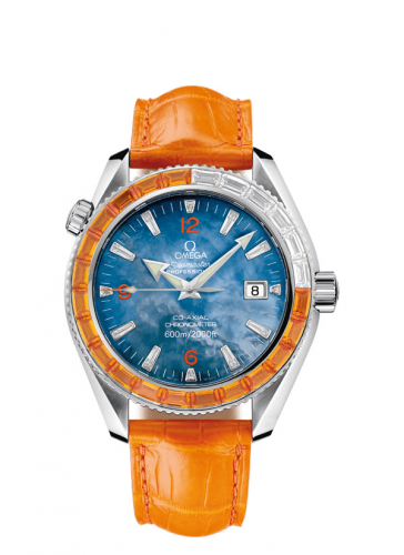 Seamaster Planet Ocean 600M Co-Axial 42 Mécanique 18 Sapphires