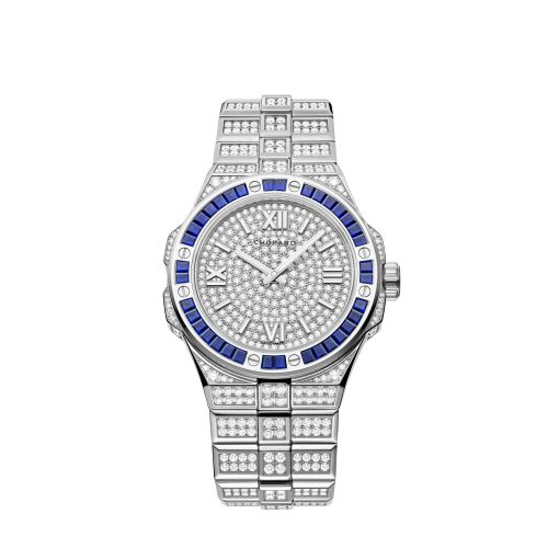 Alpine Eagle Frozen 41 White Gold - Sapphire