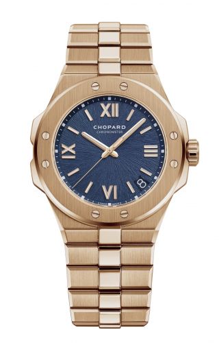 Alpine Eagle 41 Rose Gold / Blue