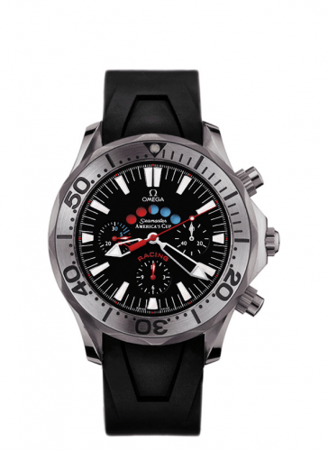 Seamaster Diver 300M Automatic 44 Racing Chronometer Titanium / Black / Rubber / America's Cup