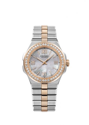 Alpine Eagle 36 Stainless Steel / Rose Gold / Diamond / MOP