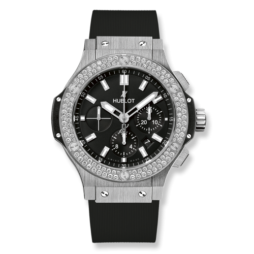 Big Bang 45 Stainless Steel / Diamond / Black