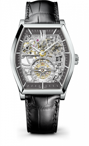 Malte Tourbillon Skeleton Platinum / Anthracite