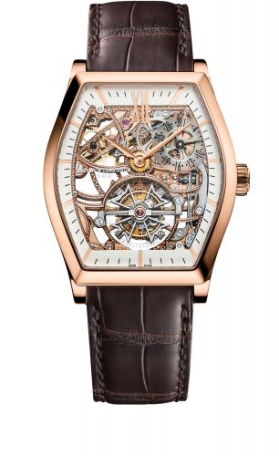 Malte Tourbillon Skeleton Pink Gold / Silver