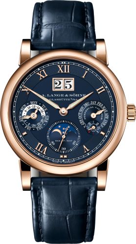 Langematik Perpetual Pink Gold / Blue / 20th Anniversary