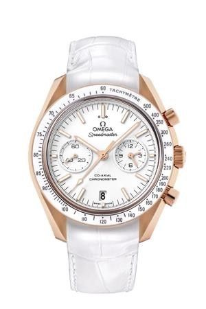 Speedmaster Moonwatch Co-Axial Orange Gold / White