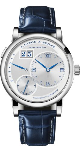 Lange 1 Daymatic White Gold / 25th Anniversary