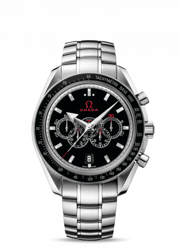 Speedmaster Co-Axial Stainless Steel / Black / Bracelet / Olympic Collection