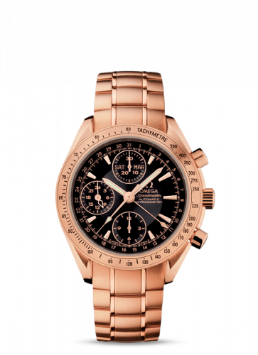 Speedmaster Day-Date 40 Red Gold / Black / Bracelet