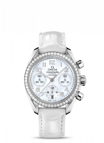 Speedmaster Date 38 Stainless Steel / Diamond / MOP