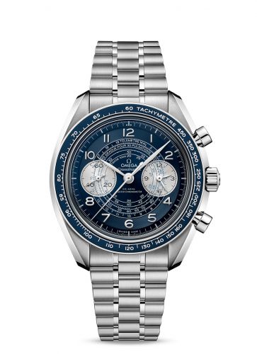 Speedmaster Chronoscope Master Chronometer Stainless Steel / Blue / Bracelet