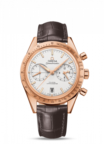 Speedmaster 57 Co-Axial Red Gold / Silver
