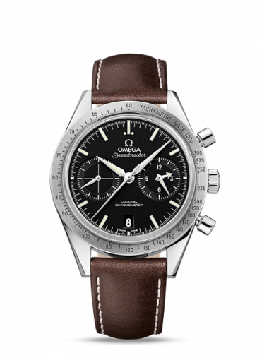 Speedmaster 57 Co-Axial Stainless Steel / Black