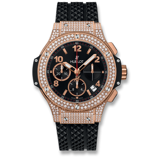 Big Bang 41 Red Gold / Pavé / Black