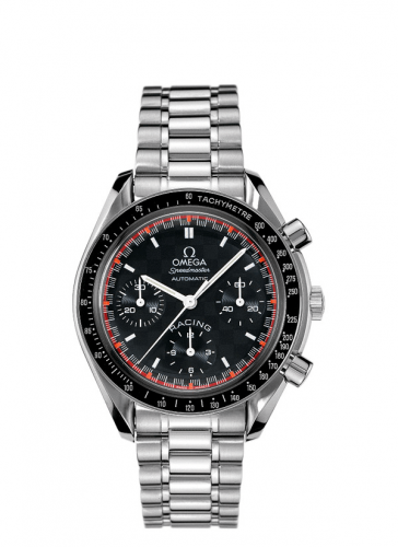 Speedmaster Reduced Stainless Steel / Black / Bracelet / Michael Schumacher