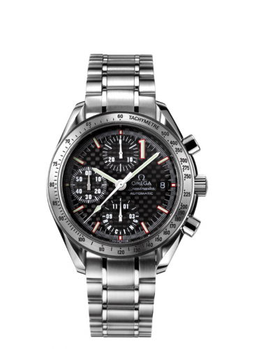 Speedmaster Date 40 Stainless Steel / Carbon / Bracelet / Schumacher 2001