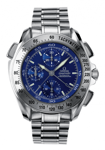 Speedmaster Split-Seconds Stainless Steel / Blue / Bracelet