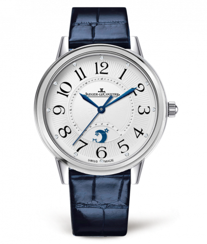 Rendez-Vous Night & Day Large Stainless Steel / Silver / Alligator
