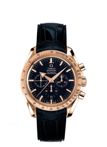 Speedmaster Broad Arrow Red Gold / Blue