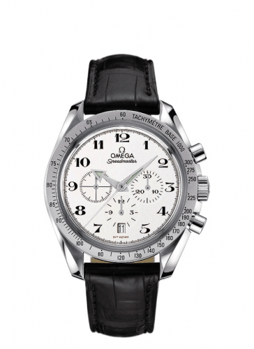 Speedmaster Broad Arrow White Gold / Enamel