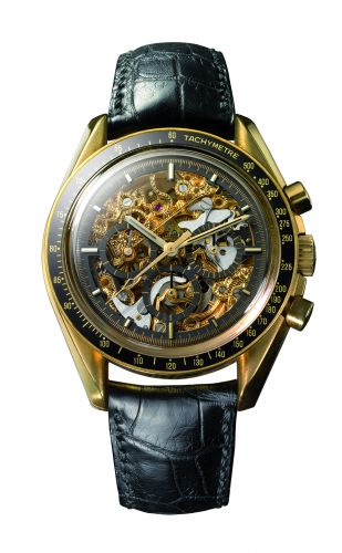 Speedmaster Professional Yellow Gold / Skeleton / Alligator / Jubilee