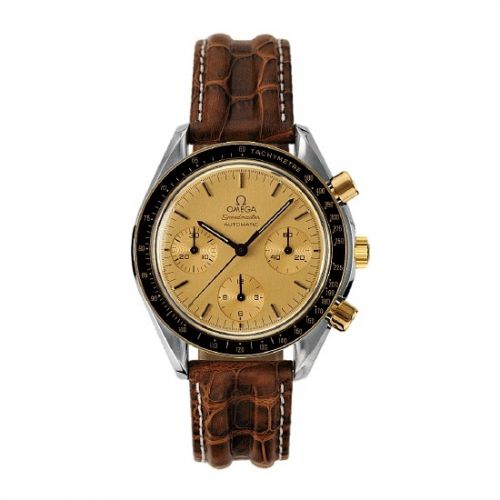 Speedmaster Reduced Stainless Steel / Yellow Gold / Champagne
