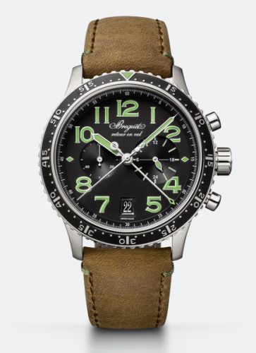 Type XXI 3815 Titanium / Black - Green