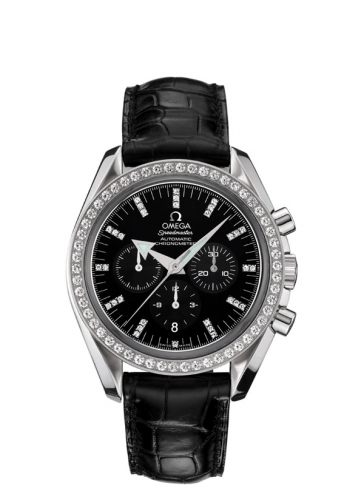 Speedmaster Broad Arrow Stainless Steel / Diamond / Black