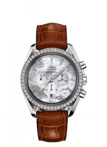 Speedmaster Broad Arrow Stainless Steel / Diamond / MOP