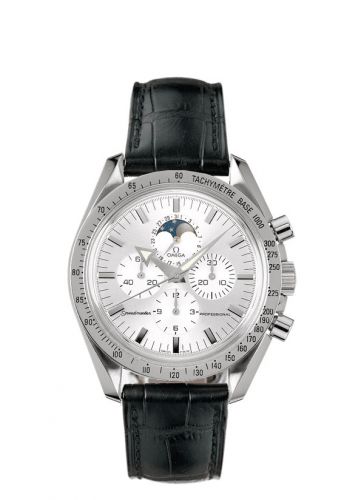 Speedmaster Professional Moonphase Broad Arrow Stainless Steel / Silver / Strap