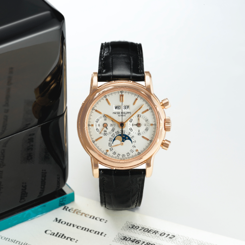 Perpetual Calendar Chronograph 3970 Rose Gold